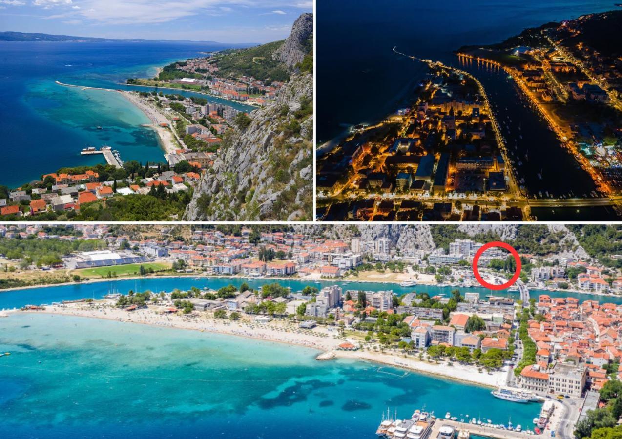 Ferienwohnung Downtown Pearl Omiš Exterior foto