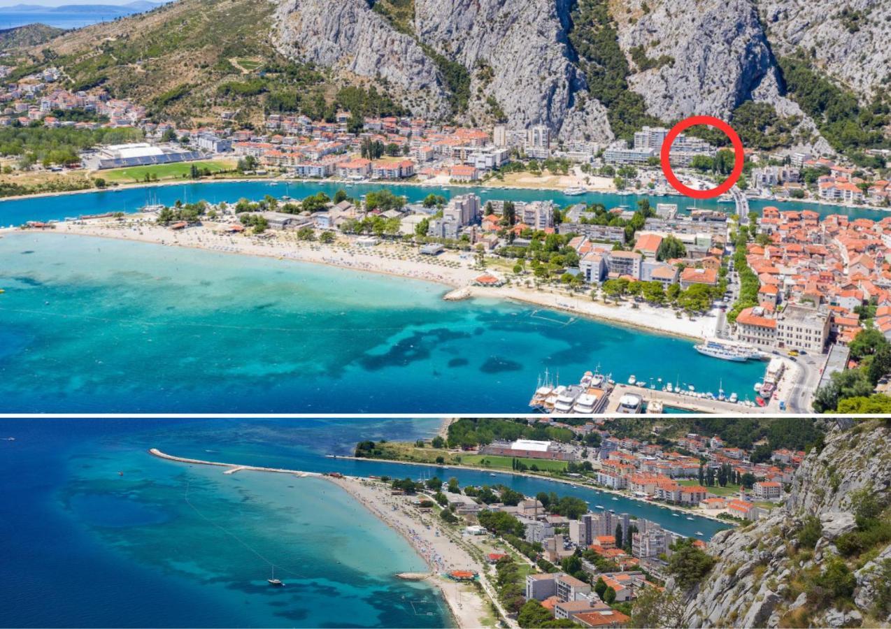 Ferienwohnung Downtown Pearl Omiš Exterior foto